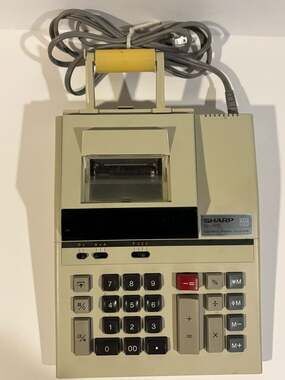 Sharp EL-1197S Electronic Printing Calculator